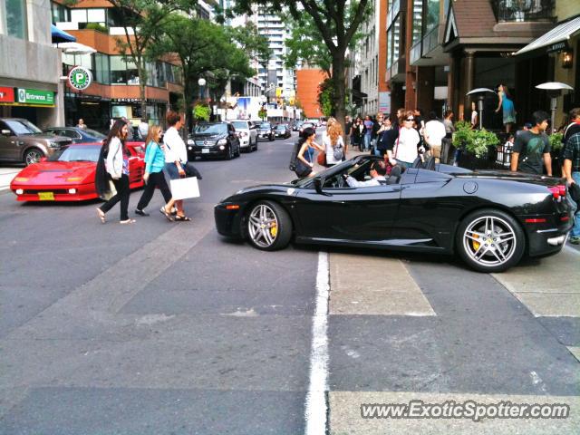 Ferrari F430 spotted in Toronto Ontario, Canada