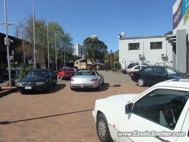 Mercedes SLS AMG spotted in Sydney, Australia