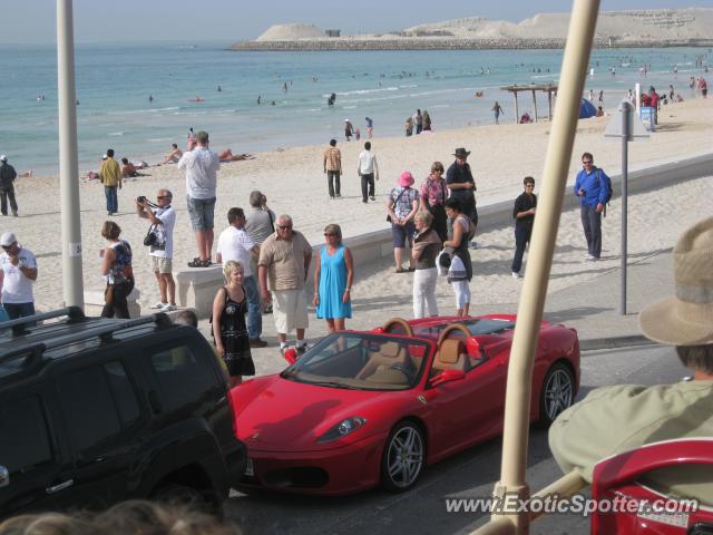 Ferrari F430 spotted in Dubai, United Arab Emirates