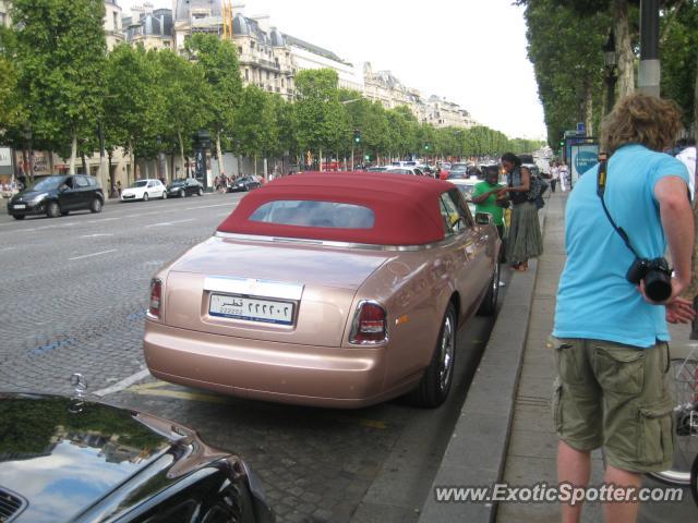 Rolls Royce Phantom spotted in Paris, France