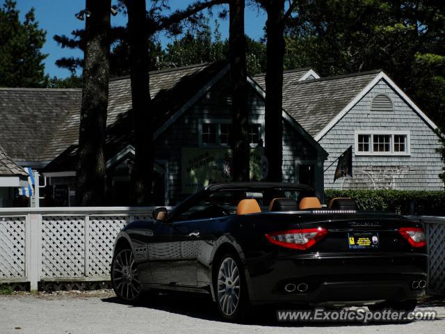 Maserati GranTurismo spotted in Cape cod, Massachusetts