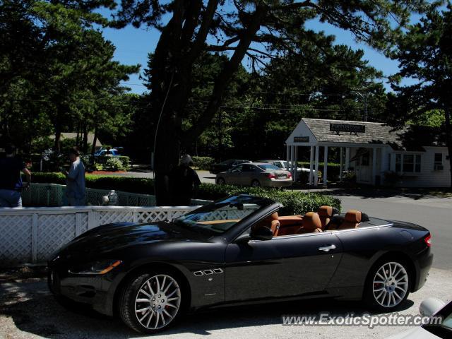 Maserati GranTurismo spotted in Cape cod, Massachusetts