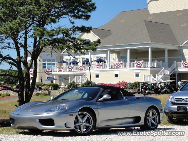 Ferrari 360 Modena spotted in Cape cod, Massachusetts