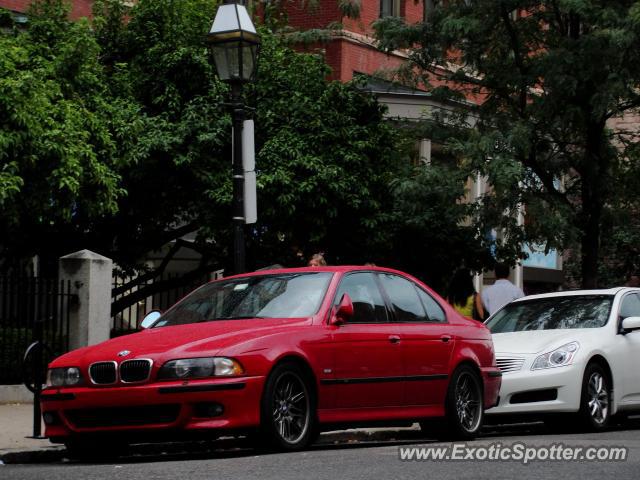 BMW M5 spotted in Boston, Massachusetts