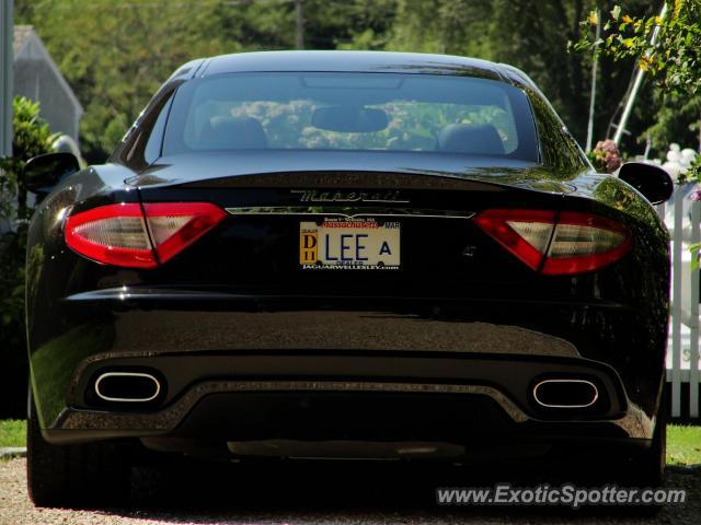 Maserati GranTurismo spotted in Cape cod, Massachusetts