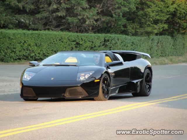 Lamborghini Murcielago spotted in Cape cod, Massachusetts