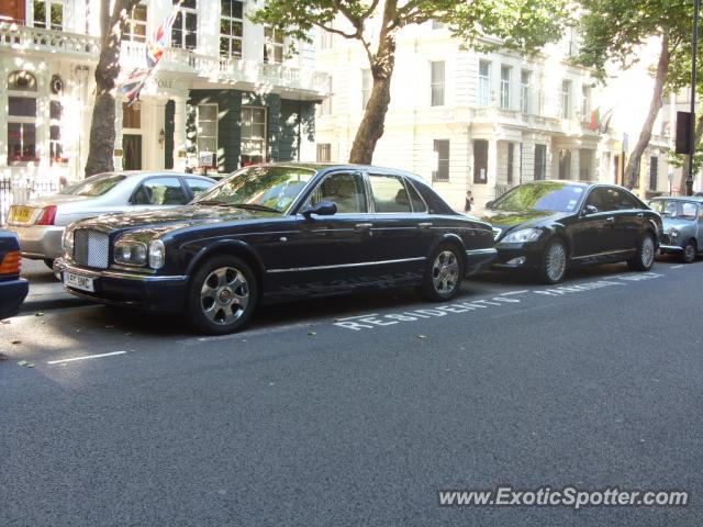 Bentley Arnage spotted in London, United Kingdom