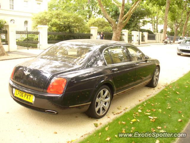 Bentley Continental spotted in London, United Kingdom