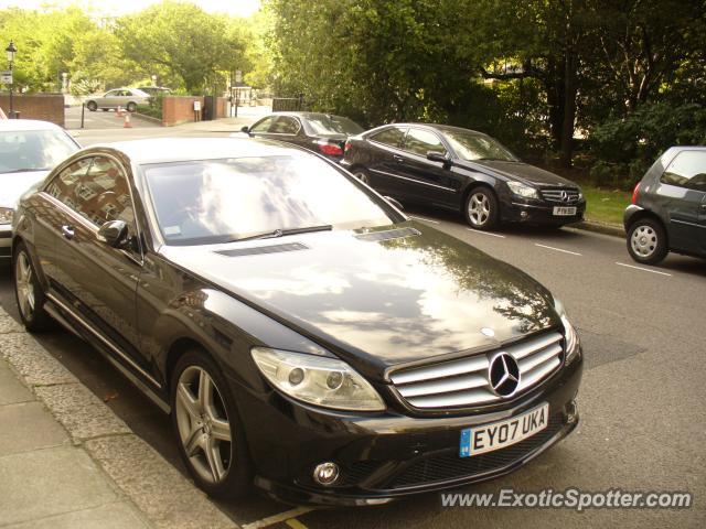 Mercedes SL 65 AMG spotted in London, United Kingdom