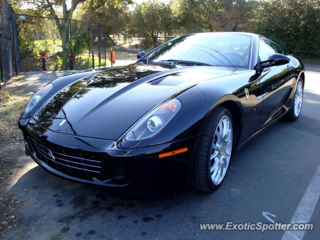 Ferrari 599GTB spotted in Menlo Park, California