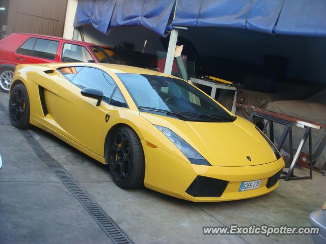 Lamborghini Gallardo spotted in Tenerife, Spain