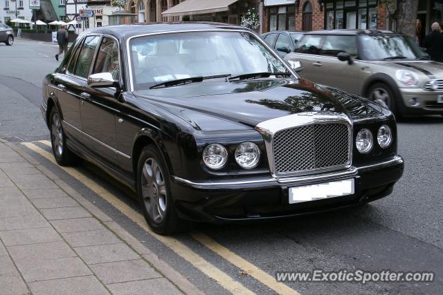 Bentley Arnage spotted in Wilmslow, United Kingdom