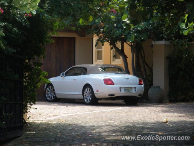 Bentley Continental spotted in Palm Beach, Florida