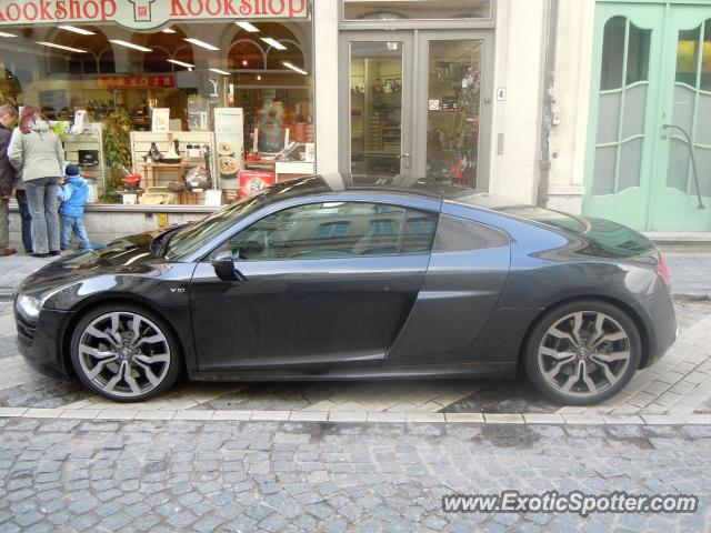 Audi R8 spotted in Brugge, Belgium