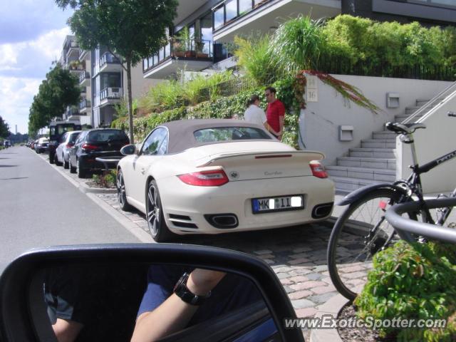 Porsche 911 Turbo spotted in Frankfurt, Germany