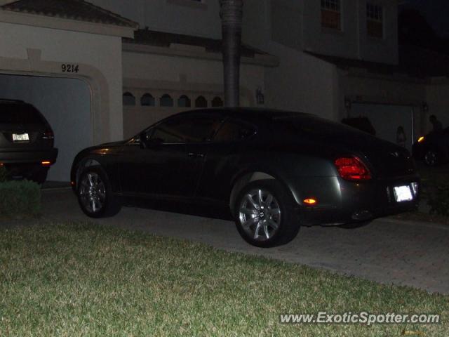 Bentley Continental spotted in Port St Lucie, Florida