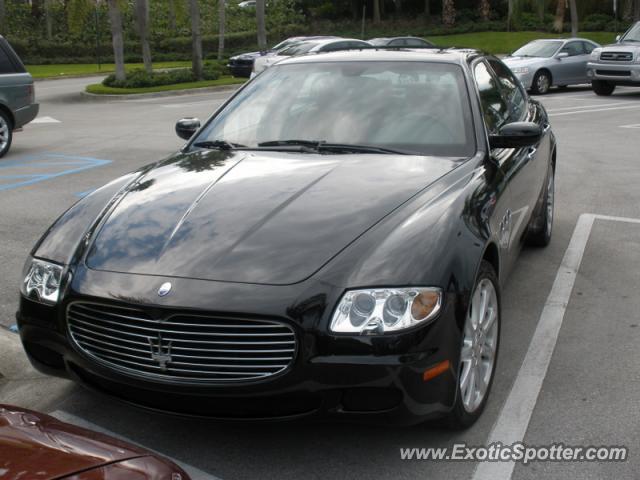 Maserati Quattroporte spotted in Palm Beach Gardens, Florida