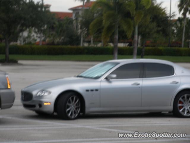 Maserati Quattroporte spotted in Palm Beach Gardens, Florida