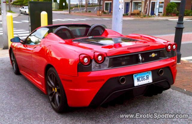 Ferrari F430 spotted in New Canaan, Connecticut