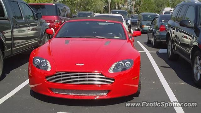 Aston Martin Vantage spotted in Orlando, Florida