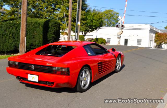 Ferrari Testarossa spotted in New Canaan, Connecticut