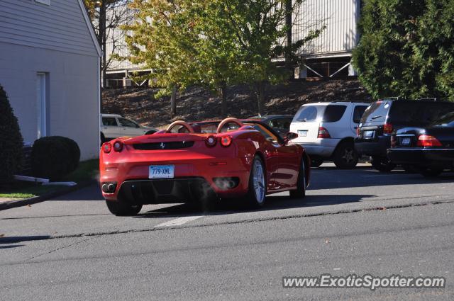 Ferrari F430 spotted in New Canaan, Connecticut