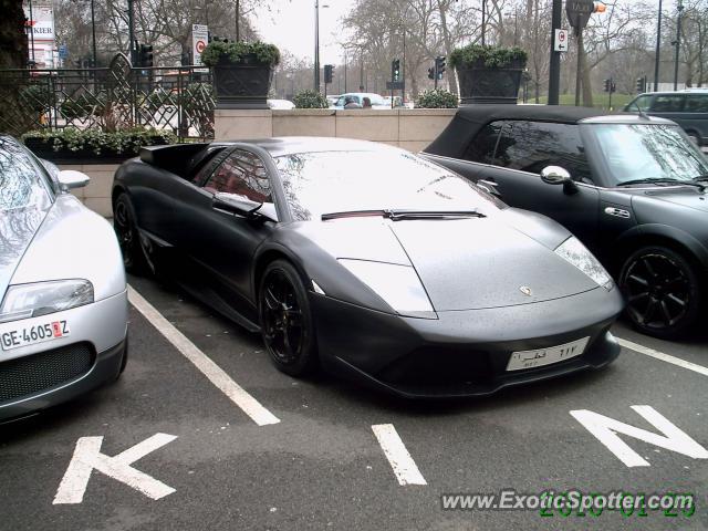 Lamborghini Murcielago spotted in London, United Kingdom