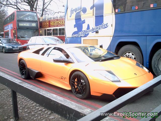 Lamborghini Murcielago spotted in London, United Kingdom