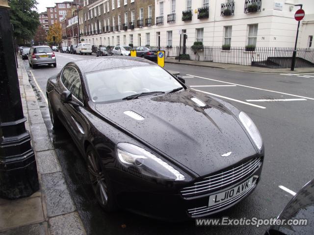 Aston Martin Rapide spotted in London, United Kingdom