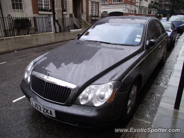 Mercedes Maybach spotted in London, United Kingdom