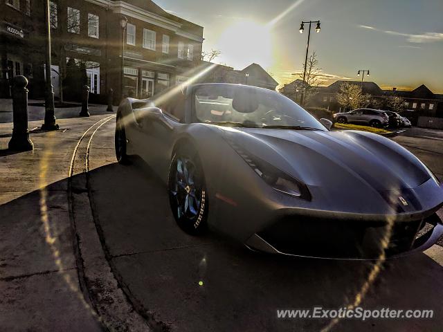 Ferrari 488 GTB spotted in Columbus, Ohio