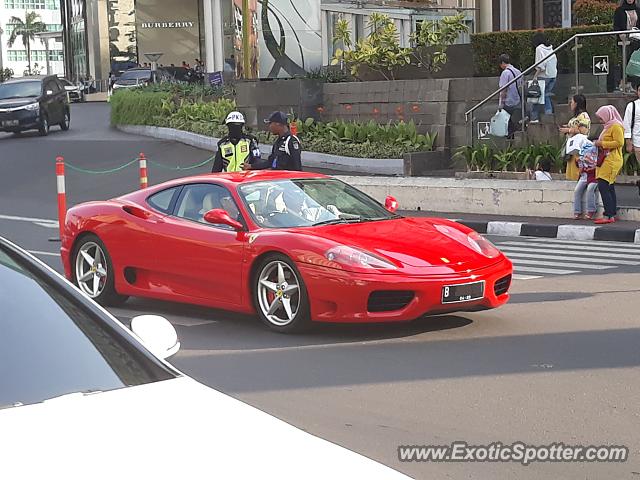 Ferrari 360 Modena spotted in Jakarta, Indonesia