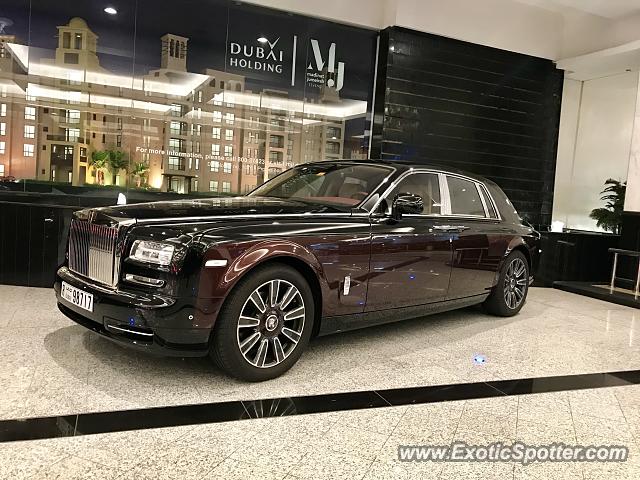 Rolls-Royce Phantom spotted in Dubai, United Arab Emirates