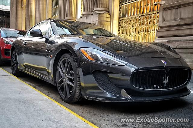 Maserati GranTurismo spotted in Manhattan, New York