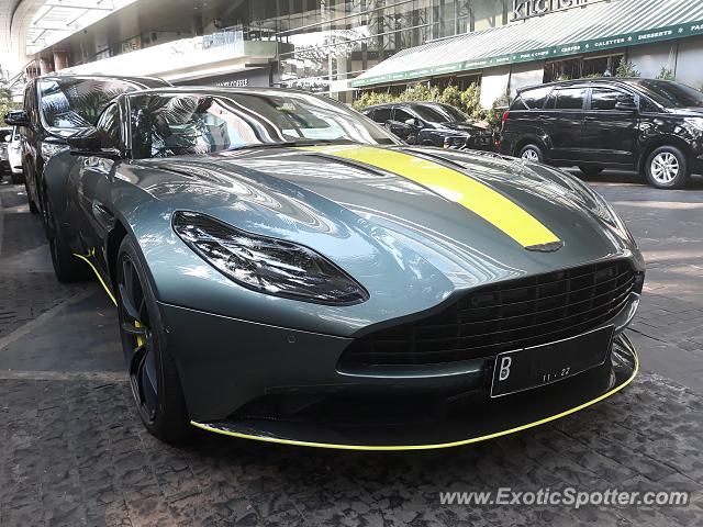 Aston Martin DB11 spotted in Jakarta, Indonesia