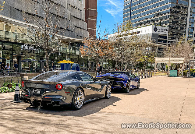 Ferrari F12 spotted in Dallas, Texas