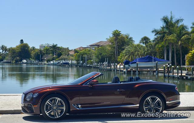 Bentley Continental spotted in Sarasota, Florida