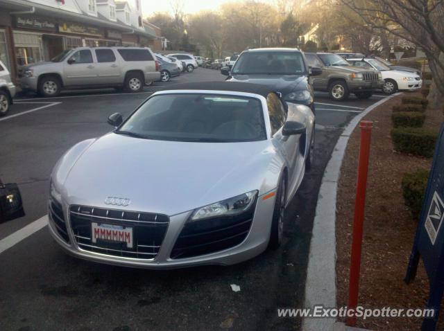 Audi R8 spotted in Chestnut Hill, Massachusetts