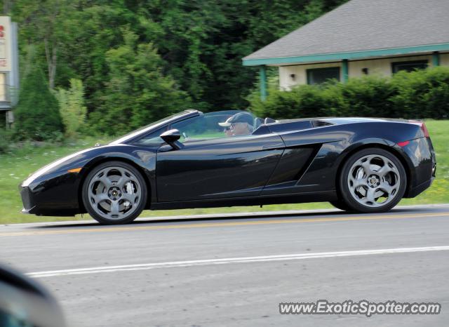 Lamborghini Gallardo spotted in Middle Of Nowhere, New York