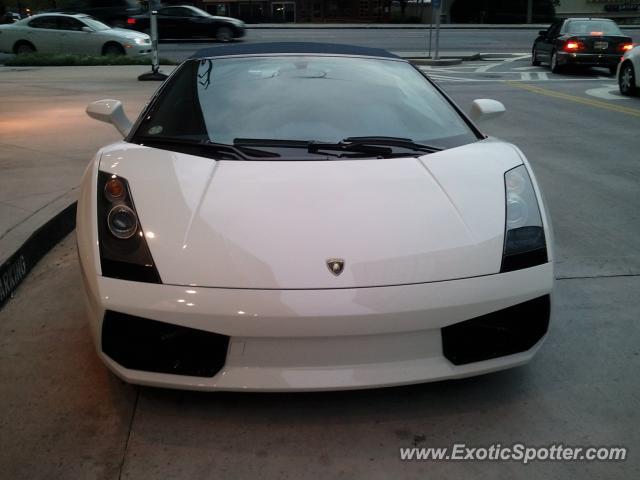 Lamborghini Gallardo spotted in Buckhead, Georgia