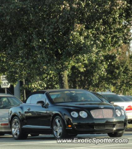 Bentley Continental spotted in Roswell, Georgia