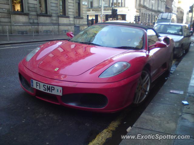 Ferrari F430 spotted in Glasgow, United Kingdom