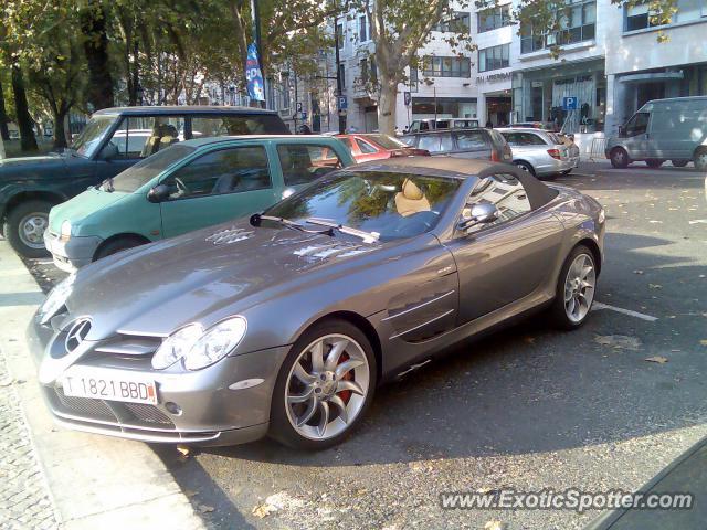 Mercedes SLR spotted in Lisboa, Portugal