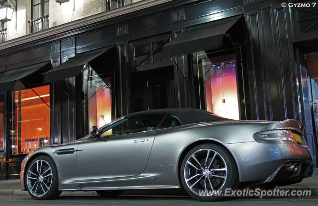 Aston Martin DBS spotted in Paris, France