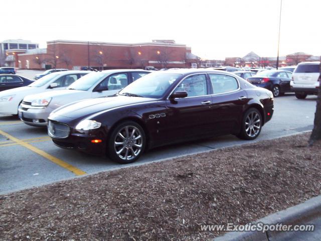 Maserati Quattroporte spotted in Schaumburg, Illinois