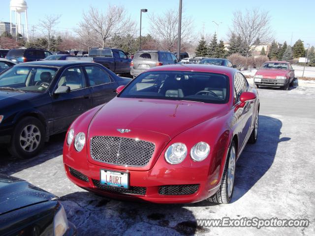 Bentley Continental spotted in Schaumburg, Illinois