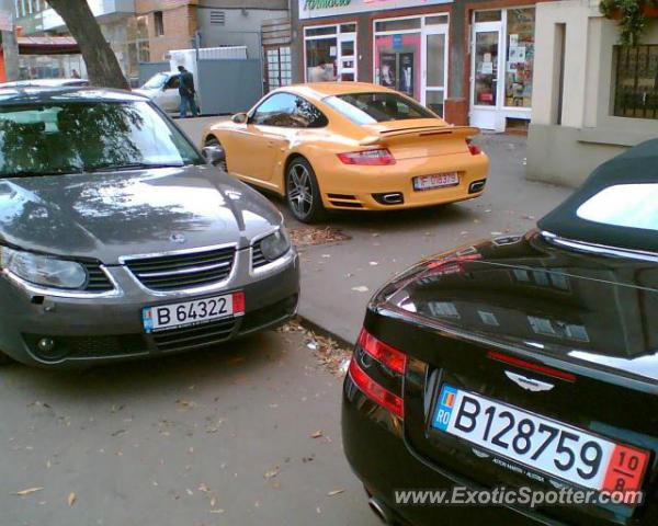 Porsche 911 Turbo spotted in Bucharest, Romania