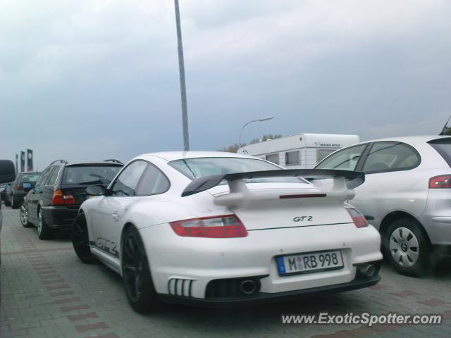 Porsche 911 GT2 spotted in Rheinböllen, Germany