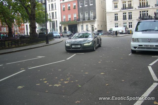 Audi R8 spotted in Mayfair, United Kingdom