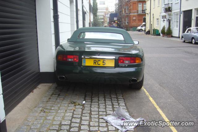 Aston Martin DB7 spotted in Knightsbridge, United Kingdom